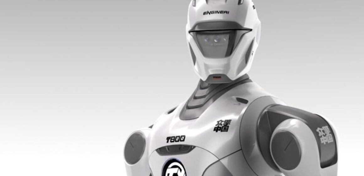 China lança robô humanoide T800 com potencial para uso industrial e militar