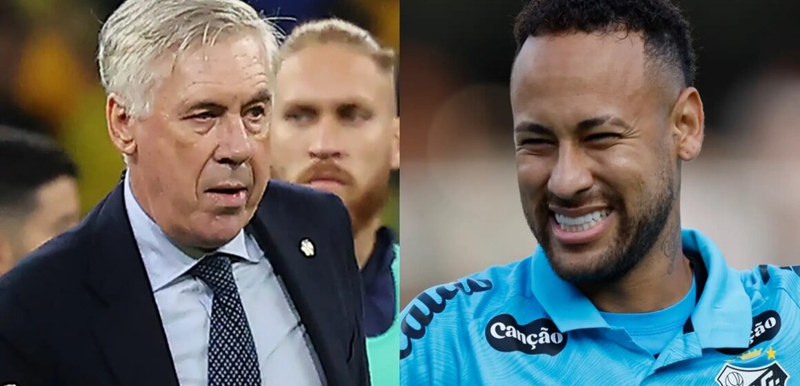 Ancelotti condiciona convocação de Neymar para a Copa de 2026 a condição física plena