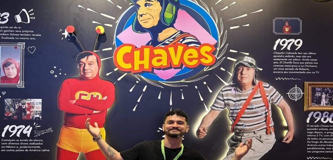 Exposição dedicada ao seriado “Chaves” fica em Fortaleza até fevereiro de 2026