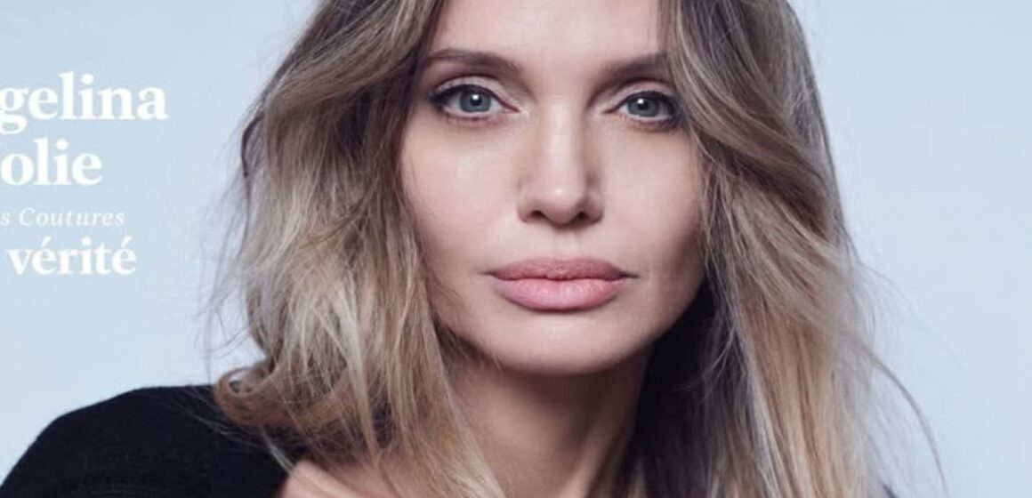 Angelina Jolie exibe cicatriz de mastectomia na capa da Time França em campanha de conscientização