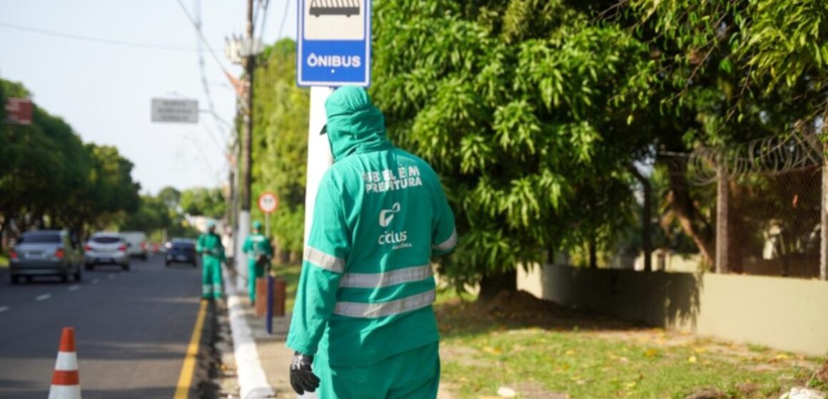 Limpeza urbana lidera avanços percebidos em Belém durante a COP 30