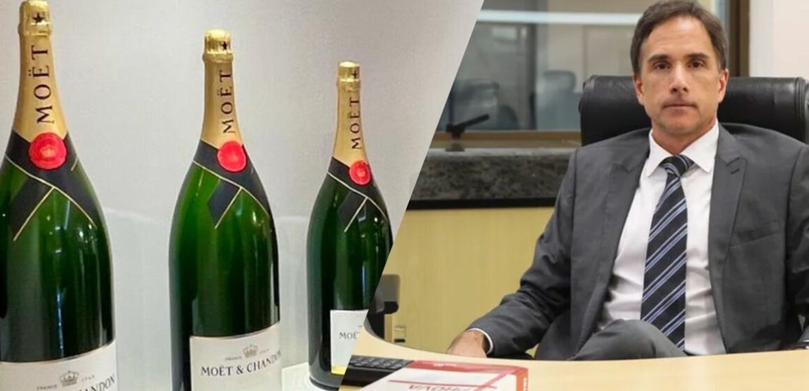Juiz federal é suspenso e alvo de processo após furtar champanhe em supermercado de Blumenau