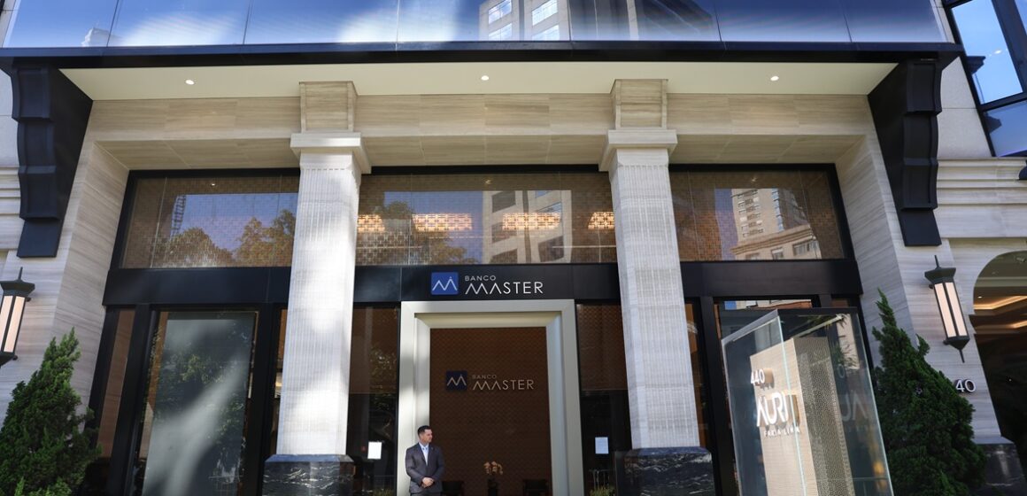 Fachada do Banco Master Banco Master tinha apenas R$ 4 milhões em caixa antes de liquidação, revela diretor do BC