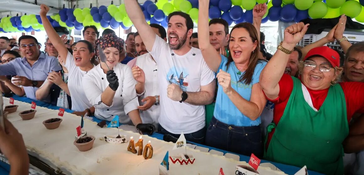 Belém celebra 410 anos com inauguração no Ver-o-Peso e entrega de benefícios