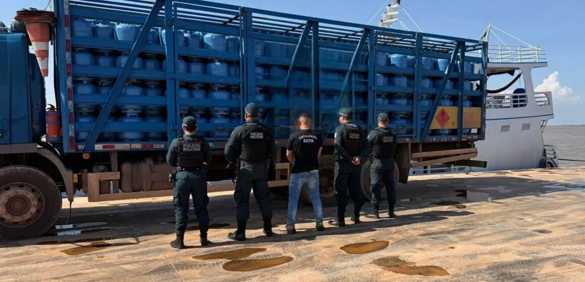 Fiscalização apreende cargas irregulares de óleo diesel, materiais de construção e equipamentos no Pará