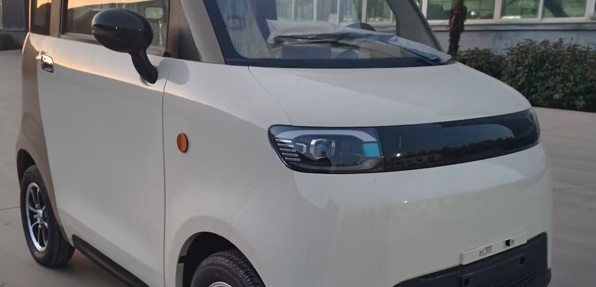 Fabricante chinesa Aima lançará minicarro 100% elétrico no Brasil em março de 2026