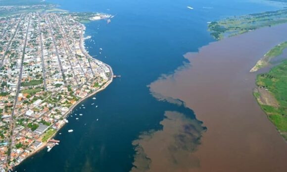 De 11 km a 50 km: a impressionante variação da largura do Rio Amazonas na foz paraense