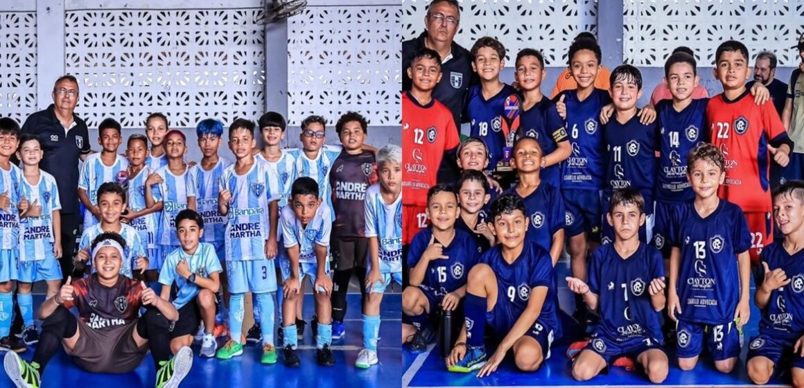 Paysandu e Remo abrem peneiras de futsal para 2026 para categorias de base