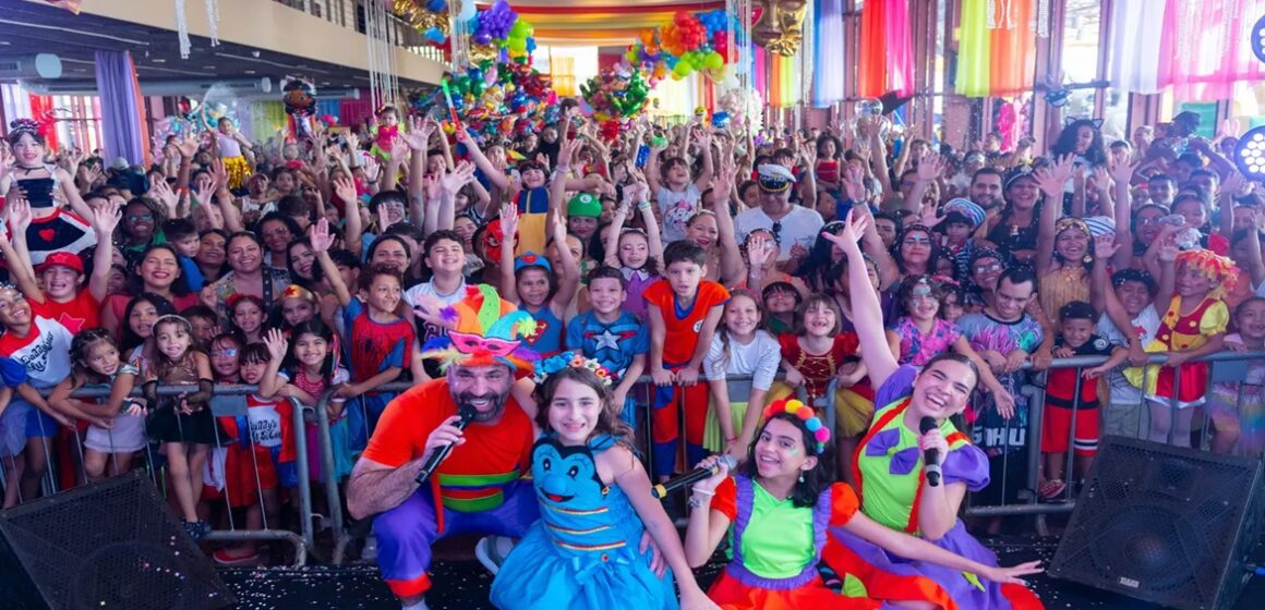 Bailinho de Carnaval gratuito reúne famílias na Estação das Docas na próxima terça-feira (17)