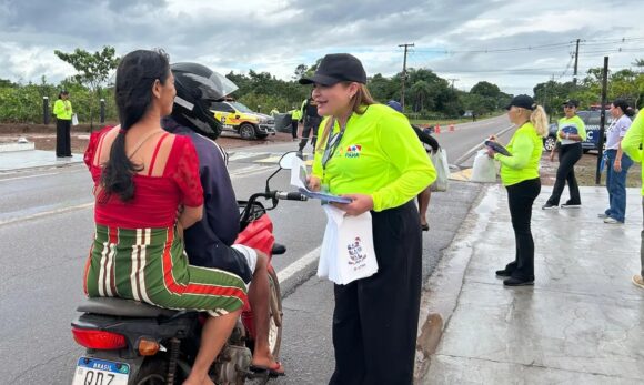 Detran intensifica ações educativas em Curuçá durante Carnaval para reduzir riscos no trânsito