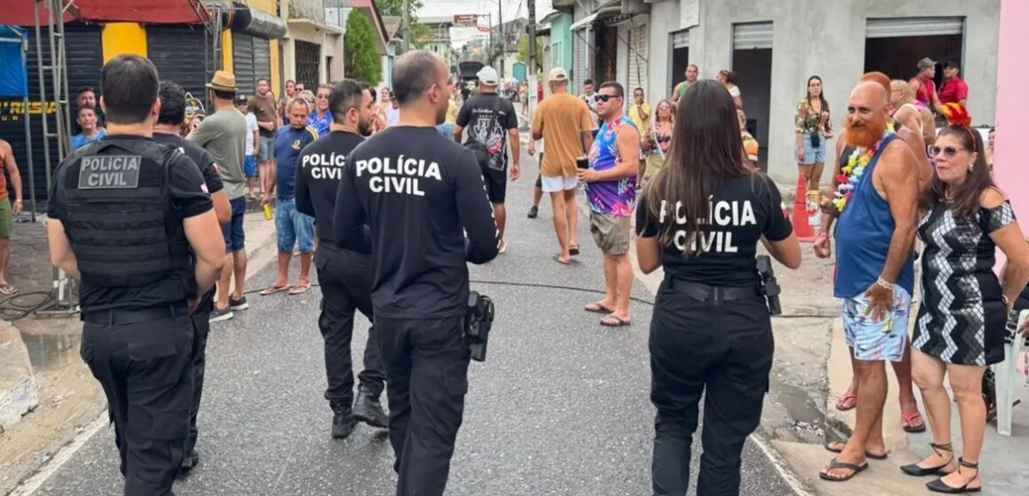 Segurança é reforçada em Curuçá com mais de 280 agentes para o desfile do Bloco Pretinhos do Mangue