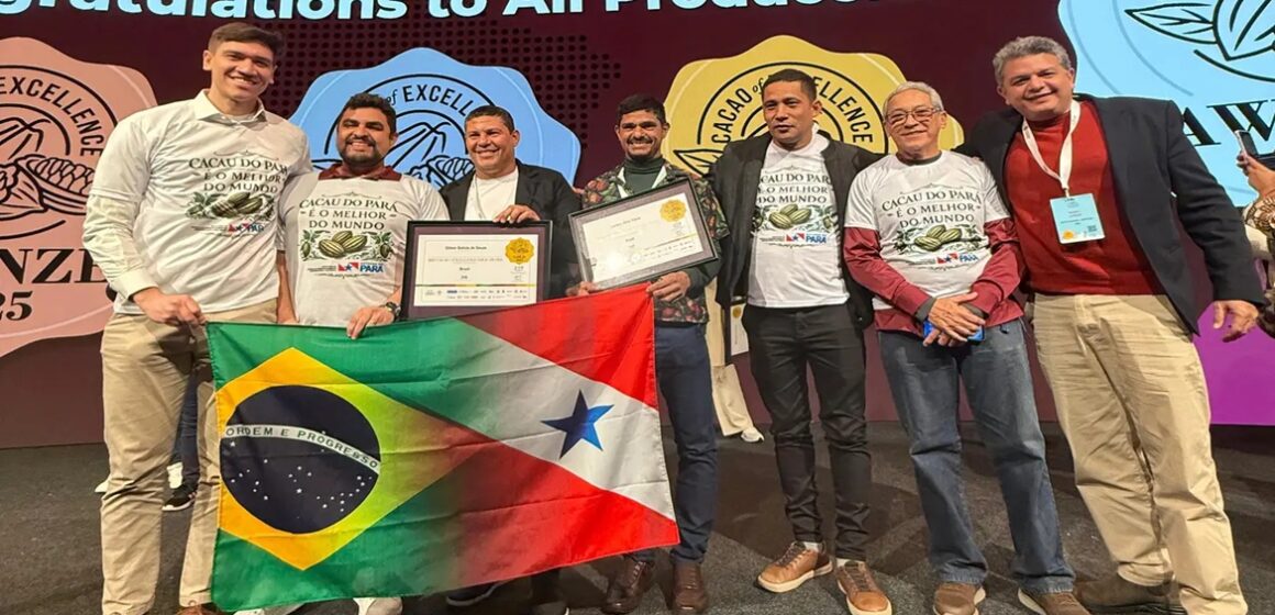 Cacau do Pará é premiado como o melhor do mundo em concurso internacional na Holanda