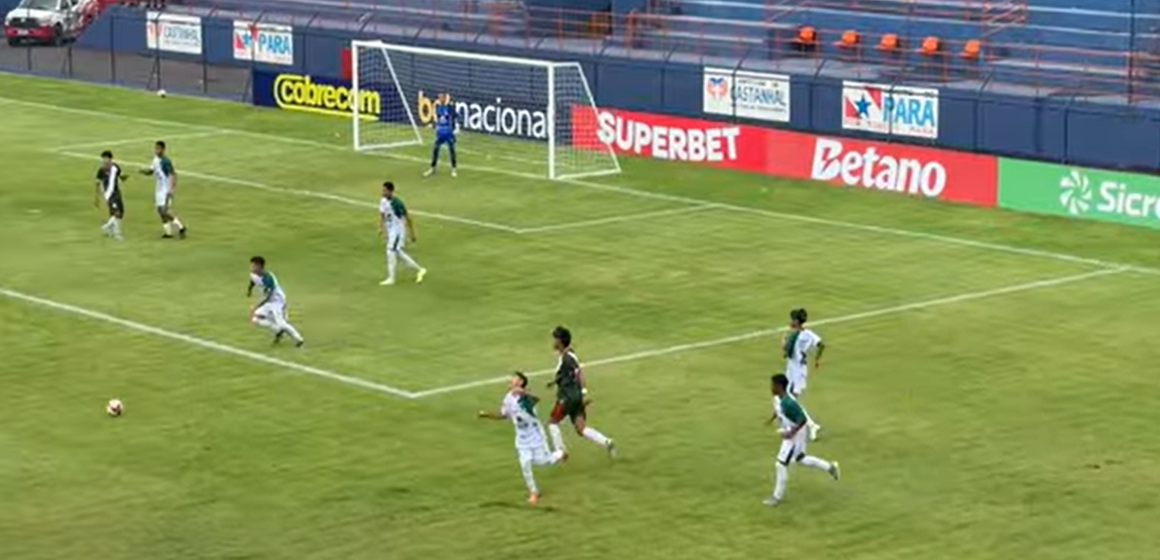 Tuna Luso sofre virada do Monte Roraima e é eliminada da Copa do Brasil sub-17