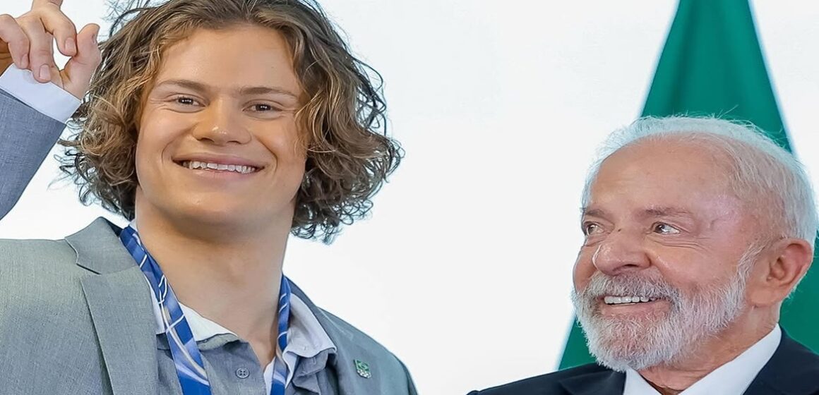 Lula recebe Lucas Pinheiro Braathen no Planalto e exalta feito histórico: “Você é orgulho do Brasil”
