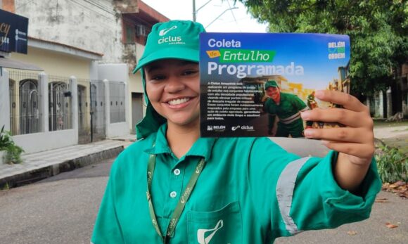 Ciclus Amazônia inicia coleta programada de entulhos em conjuntos habitacionais de Belém