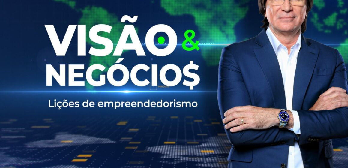 “Visão & Negócios – Lições de Empreendedorismo” consolida novo espaço nacional para líderes empresariais na Record News