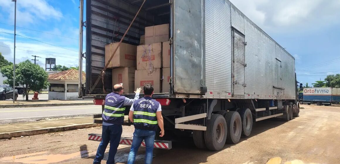 Fiscalização apreende no Pará mais de 2,4 mil caixas de som importadas sem certificação da Anatel