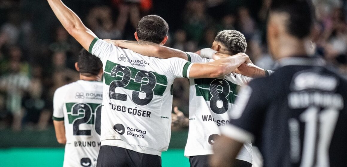 Ex-jogador do Remo marca, Coritiba vence e complica ainda mais o Leão na Série B
