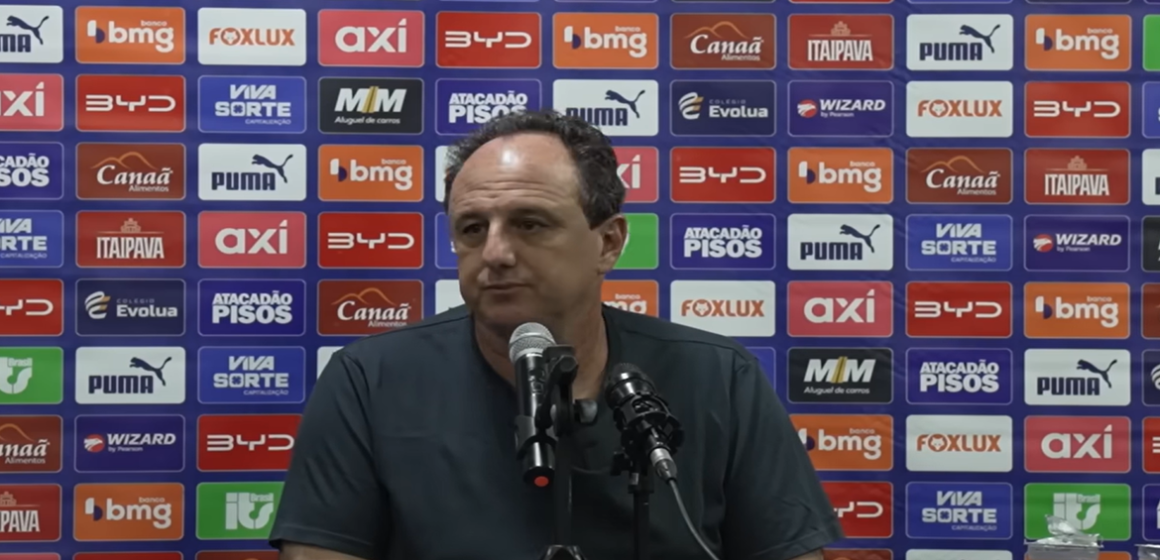 Após derrota para o Remo, Rogério Ceni perde a paciência em coletiva e ironiza: “sou velho e gordo”