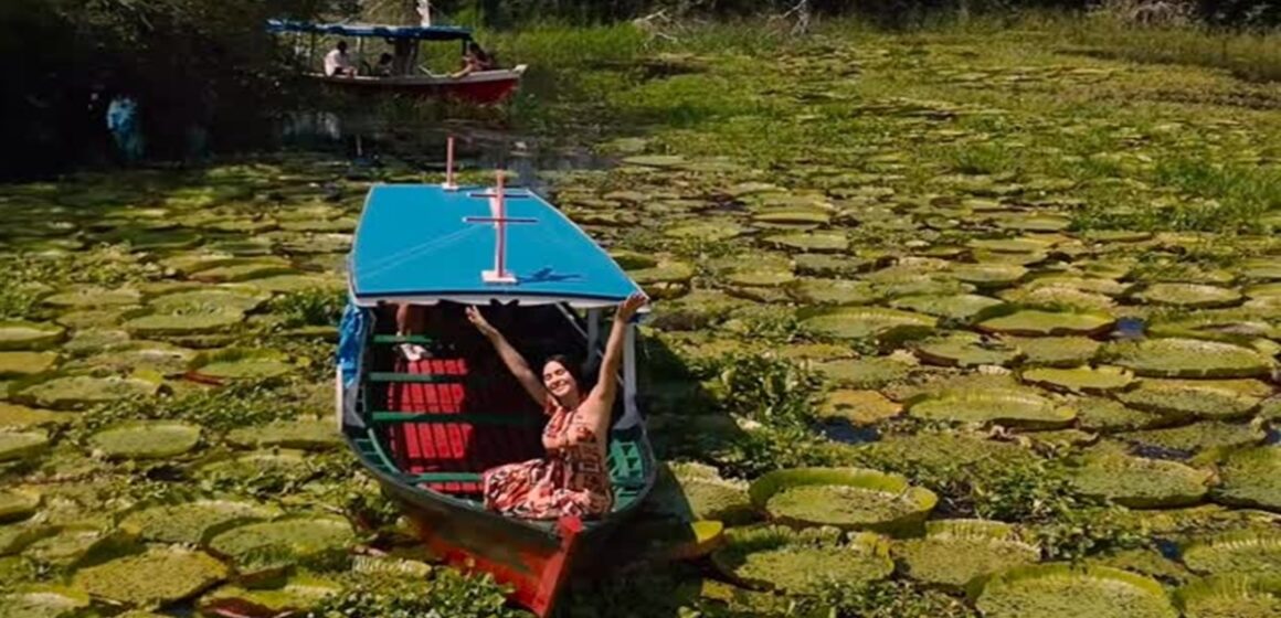 Isabelle Nogueira exalta a Amazônia em nova trend: “o melhor cenário do planeta”