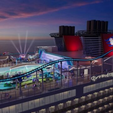 Disney leva experiência para o oceano com lançamento de seu maior navio de cruzeiro