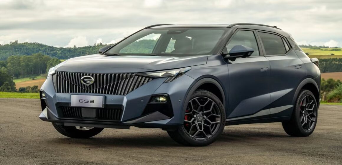 GAC GS3 aposta em preço agressivo para enfrentar SUVs líderes de venda no Brasil