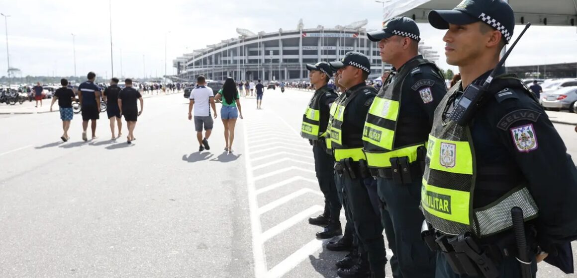 20260322181713-GF00026615-F00502238 Segup reforça segurança com mais de 950 agentes para Remo e Vasco no Mangueirão