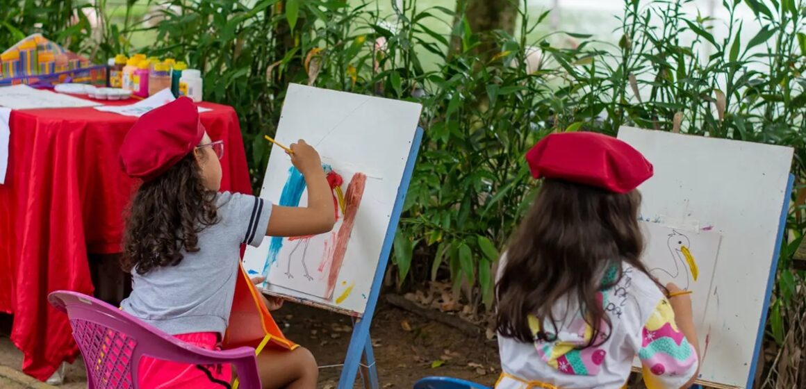 20260409172927-GC00076248-F00299015 Mangal das Garças oferece ao público oficina infantil de tintas naturais no domingo (12)