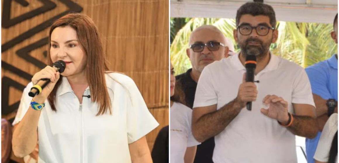 BXIXJDCJ3RFDFGJ6ZGLYI64CKI Quaest aponta empate técnico entre Daniel Santos e Hana Ghassan no 1º turno para o governo do Pará