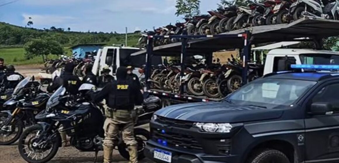 Operação da PRF intensifica fiscalização de motocicletas e registra prisões no sudeste do Pará