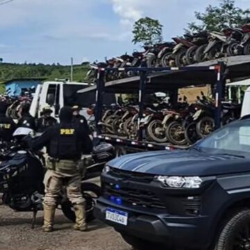Operação da PRF intensifica fiscalização de motocicletas e registra prisões no sudeste do Pará