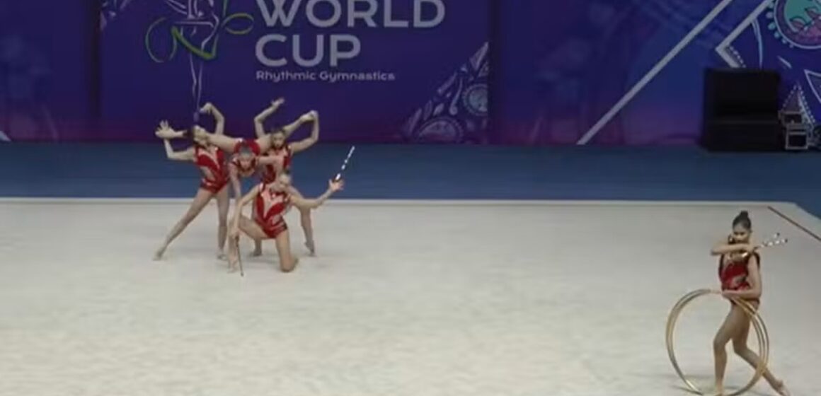 Brasil estreia série ao som de Lady Gaga e vai à final da Copa do Mundo de GR