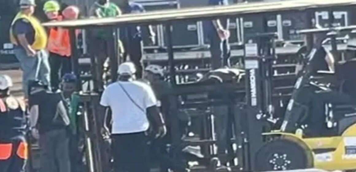 crop261777257688009401490-3 Trabalhador morre durante montagem de palco para show de Shakira no Rio