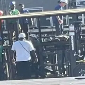 Trabalhador morre durante montagem de palco para show de Shakira no Rio