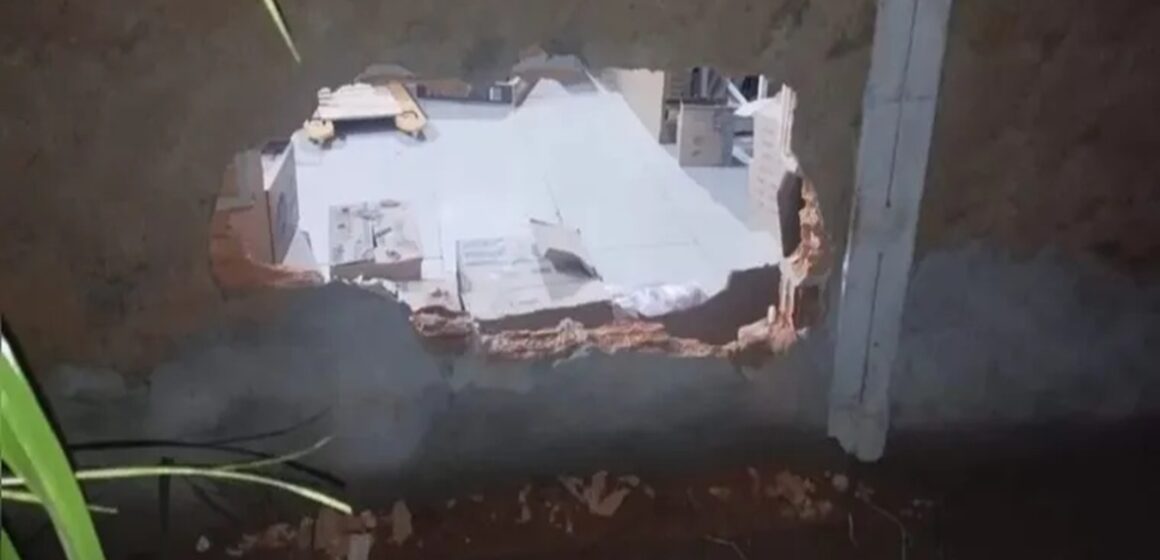 Criminosos arrombam supermercado e furtam televisores no Pará