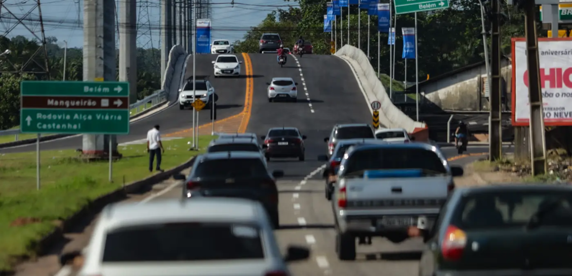 Viaduto da BR-316 completa um ano e consolida integração viária na Região Metropolitana de Belém