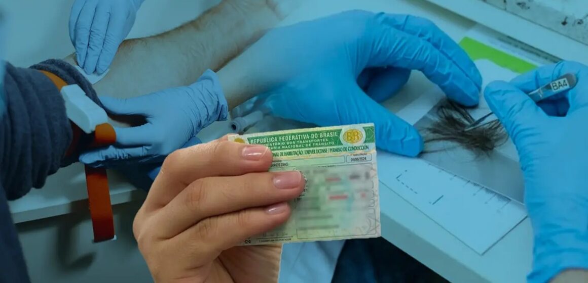 Exame toxicológico passa a ser exigido para candidatos à CNH nas categorias A e B