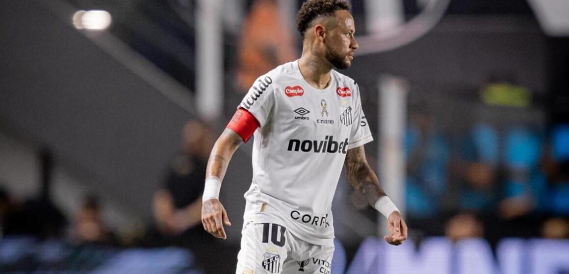 Neymar se envolve em confusão durante treino do Santos
