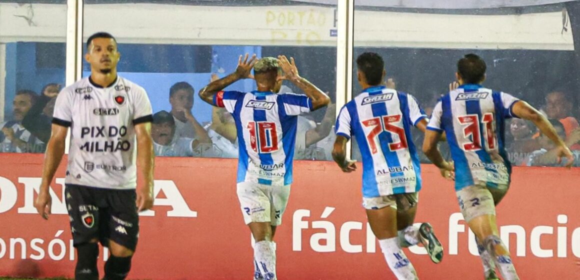 Paysandu vence de virada o Botafogo-PB e assume vice-liderança da Série C