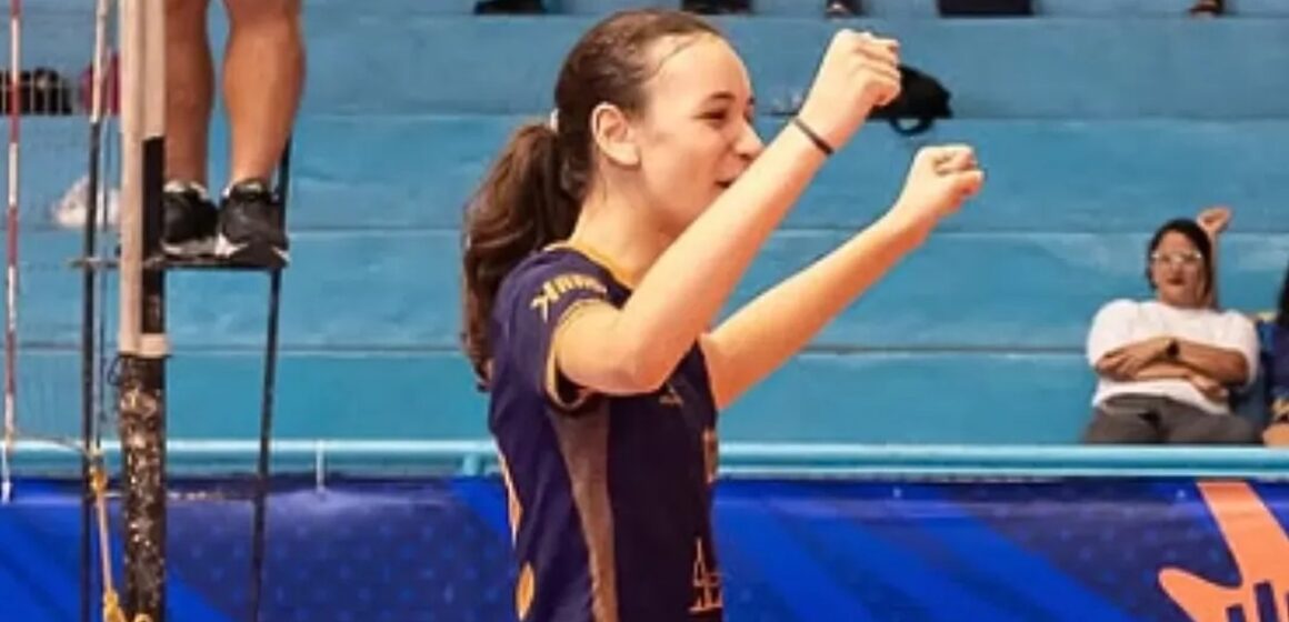 Atleta paraense se destaca em campeonato nacional de vôlei sub-17
