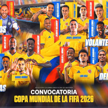 Colômbia convoca quatro jogadores do Brasileirão para Copa 2026 e terá James Rodríguez e Luis Díaz como estrelas