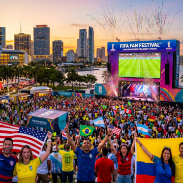 Miami anuncia festival gratuito para torcedores durante a Copa do Mundo de 2026