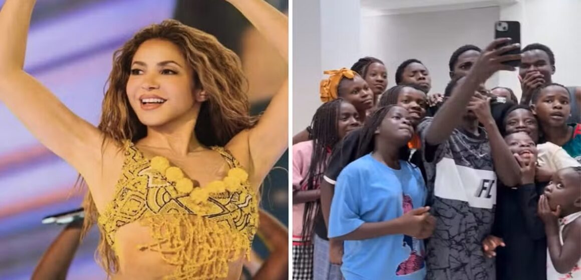 Shakira convida grupo infantil de Uganda para apresentação na final da Copa do Mundo