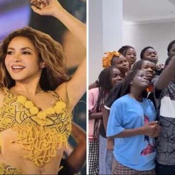 ONG - 4 Shakira convida grupo infantil de Uganda para apresentação na final da Copa do Mundo
