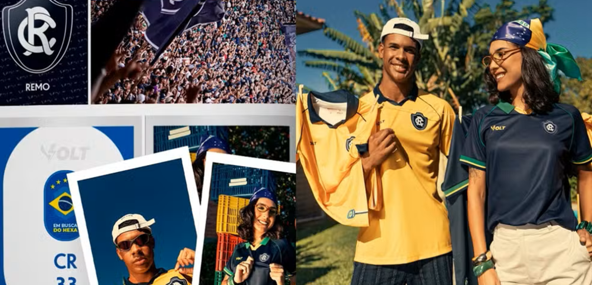 Em clima de Copa do Mundo, Remo lança camisas alusivas à Seleção Brasileira nas cores amarela e azul marinho