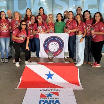 Atletas paraenses conquistam medalhas e troféus no Campeonato Norte-Nordeste de Basquete Master