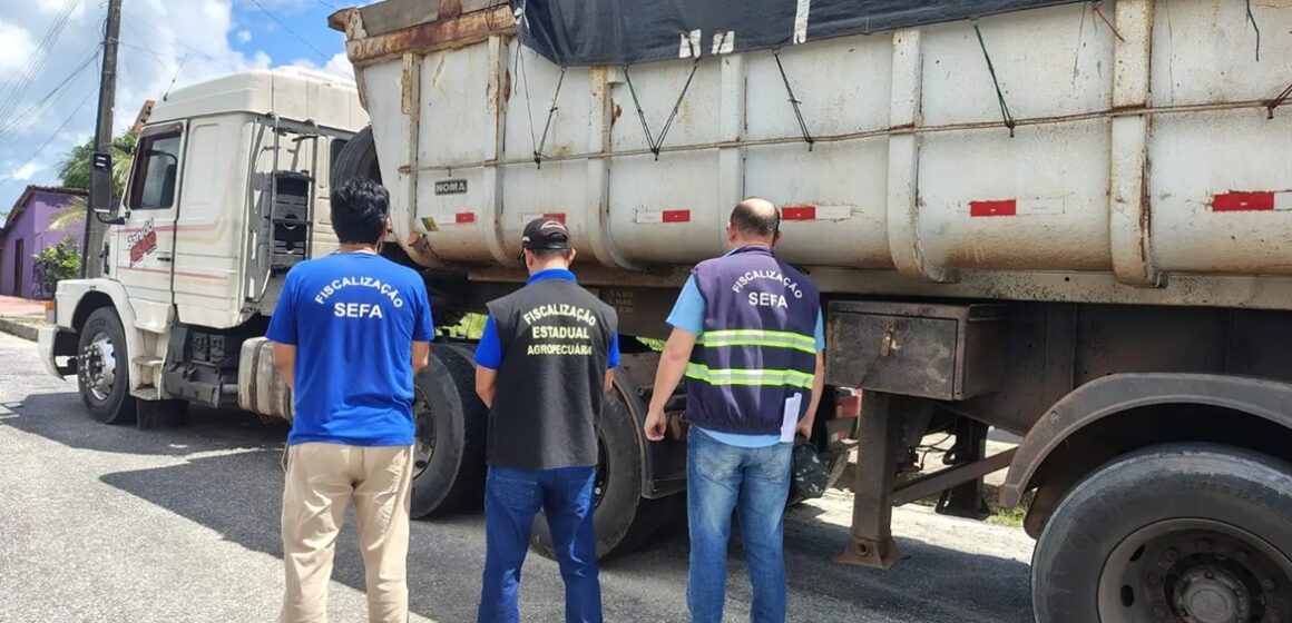 20260623114649-GC00078335-F00312085 SEFA apreende carga irregular de bebidas, diesel e adubo em operação fiscal no Pará