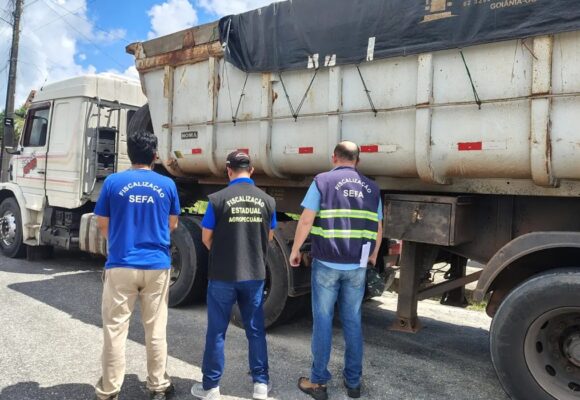 20260623114649-GC00078335-F00312085 SEFA apreende carga irregular de bebidas, diesel e adubo em operação fiscal no Pará