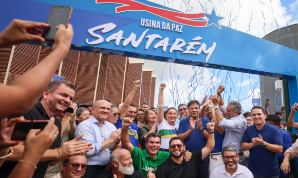 Governadora Hana Ghassan entrega 32ª Usina da Paz em Santarém, primeira no Baixo Amazonas