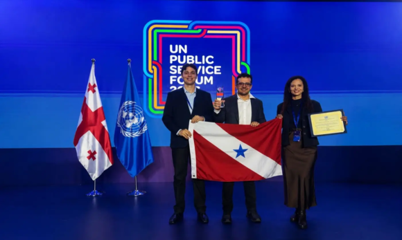 Semas recebe prêmio da ONU em Tbilisi por política de Acordos de Pesca do Pará